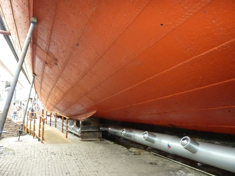 Under the hull